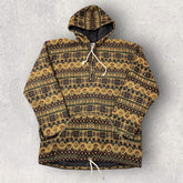 American Style 1/4 Button Hoodie - XL