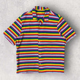 Rainbow Striped Shirt - L