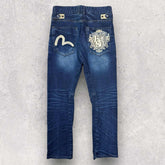 Evisu Slim Embroidered Jeans - W30 L28