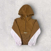 Adidas Colour Block Fleece Hoodie - UK6