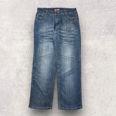 Ice Point Baggy Embroidered Jeans W34 L30.5