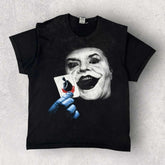 Vintage 80s Flybeans The Joker Graphic T-shirt - XL