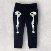 Skeleton Patch Jeans - W40 L29.5