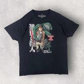 Attack on Titan Graphic T-shirt- L