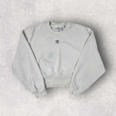 Adidas Cropped Sweatshirt- M