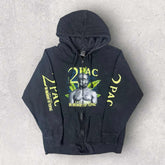 Vintage Tupac Fullzip Graphic Hoodie - L
