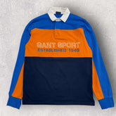 Gant striped Rugby Polo Top - M