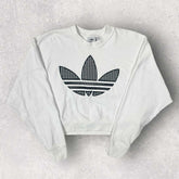Adidas Cropped Sweatshirt- UK8