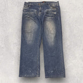 Adult Tom Paint Splatter Jeans - W40 L29