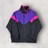 Colour Block Windbreaker Jacket - L