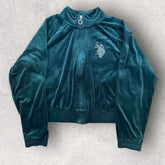 US Polo assn. Velour Fullzip Jumper - L