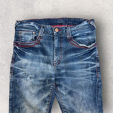 Evisu Straight Graphic Print Jeans - W31 L29.5