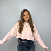 Puma Cropped Sweatshirt- S