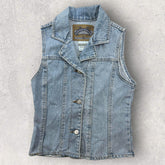 Circus Circus Denim Vest - S