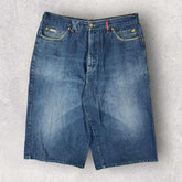 Graphic Embroidered Shorts - W36