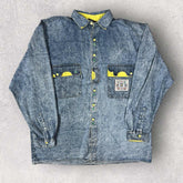 Vintage Jazz Denim Buttonup Shirt - S