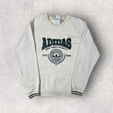 Adidas Embroidered Graphic Sweatshirt - M