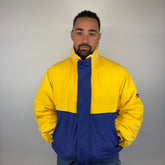 Vintage Nautica Competition Reversible puffer coat - L