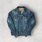 Sicko 19 Distressed Denim Jacket - S