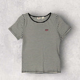 Levi’s Striped Cropped T-shirt - L