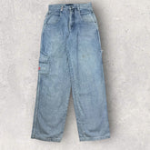 USA Jeans Baggy Embroidered Cargo Jeans -W30 L32