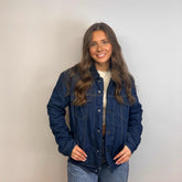 Levi’s Fur Lined Denim Jacket - M