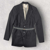 Jean Paul Gaultier Lindex Zip Blazer Jacket- UK 12