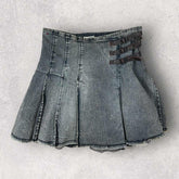 Tommy Hilfiger Denim Pleated Skirt - S