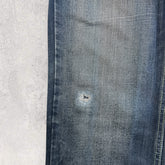 Xilunte Jeans Straight Fit Embroidered Jeans - W31 L34