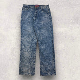 Ice Point Embroidered Straight Fit Jeans - W34 L32