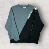 Adidas Colour Block Graphic Sweatshirt - UK10