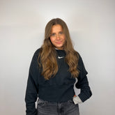 Nike Cropped Hoodie - M