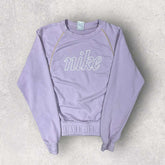 Nike Graphic Cropped Sweatshirt - S