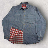 Levis denim Flannel shirt - S