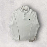 Polo Ralph Lauren 1/4 Zip Knit Sweater - M