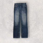 Xilunte Jeans Straight Fit Embroidered Jeans - W31 L34