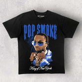 Pop Smoke Graphic T-shirt - S