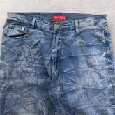 Ice Point Embroidered Straight Fit Jeans - W34 L32