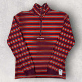 Adidas Striped 1/4 Zip - S