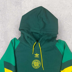 Adidas Colour Block Celtic Hoodie - XXXL