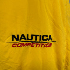 Vintage Nautica Competition Reversible puffer coat - L