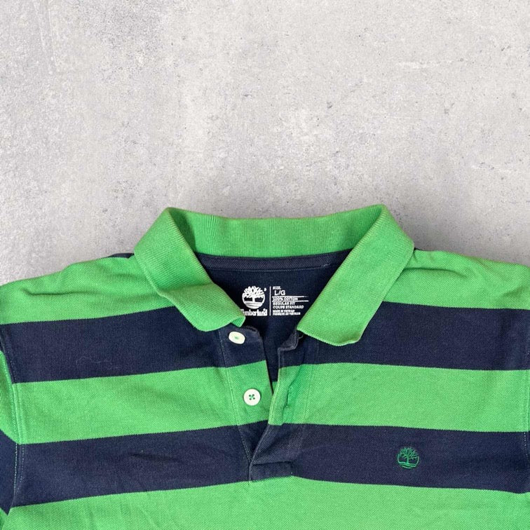 Timberland Striped Polo Shirt - L