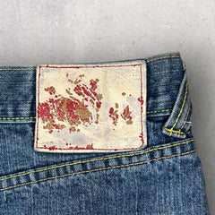 Flower Embroidered Shorts - W40