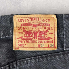 Levi’s 505 Straight Fit Jeans - W33 L32