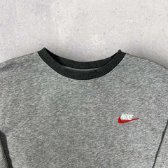 Nike Embroidered Tick Sweatshirt - M