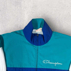 Champion Colour Block Windbreaker - XS