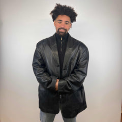 Vintage 7eenflon Leather Jacket - L