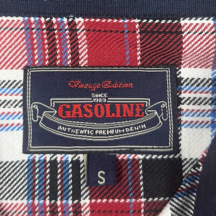 Gasoline Plaid Shirt - S