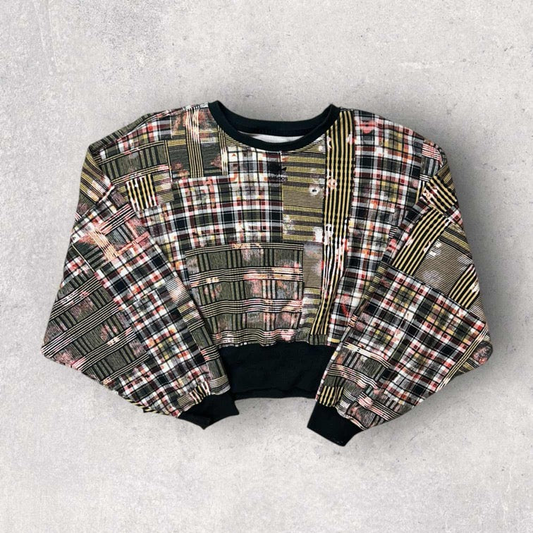 Adidas Graphic Cropped Sweatshirt- UK10