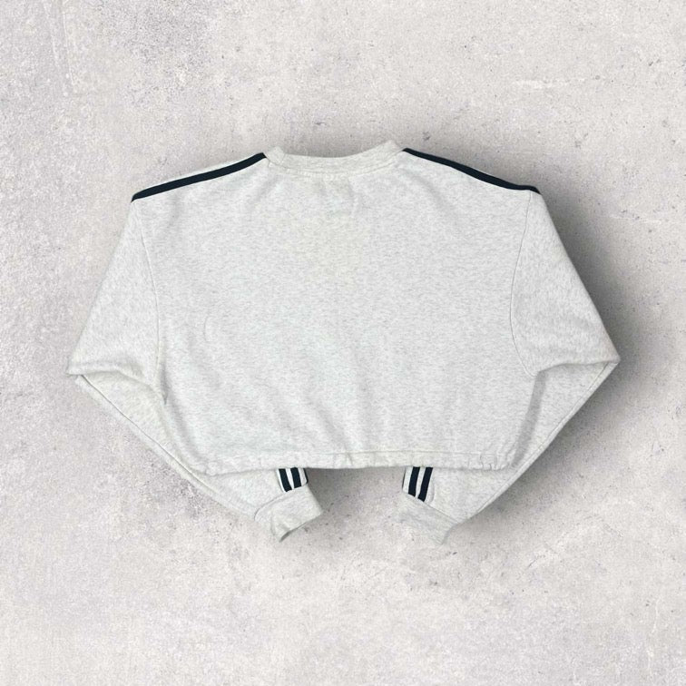 Adidas Cropped Sweatshirt- UK6
